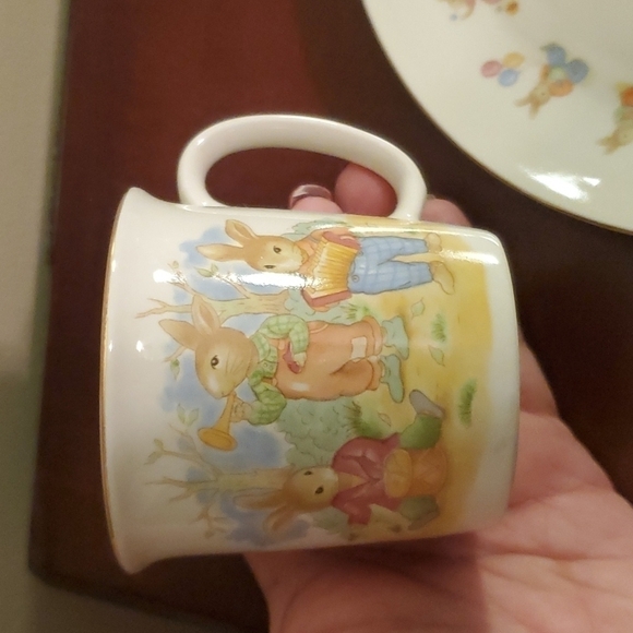 Mount Clemens Pottery Little Bunny Child's Set - Picture 3 of 7